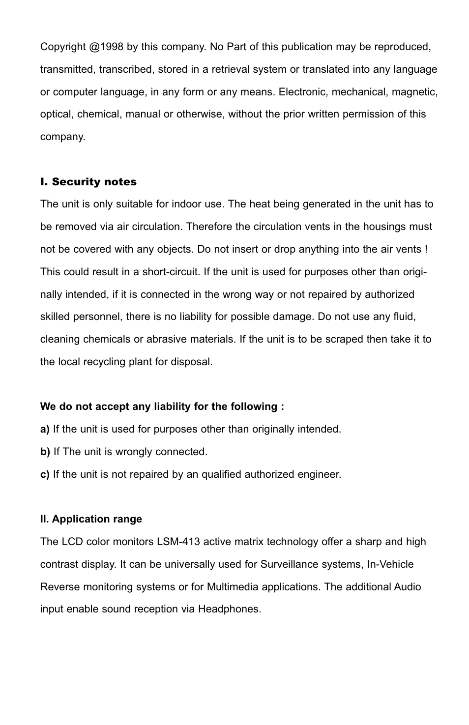 Speco Technologies VMS-2 User Manual | Page 2 / 6