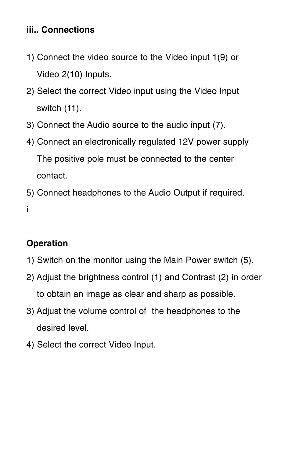 Speco Technologies VMS-2 User Manual | Page 5 / 6