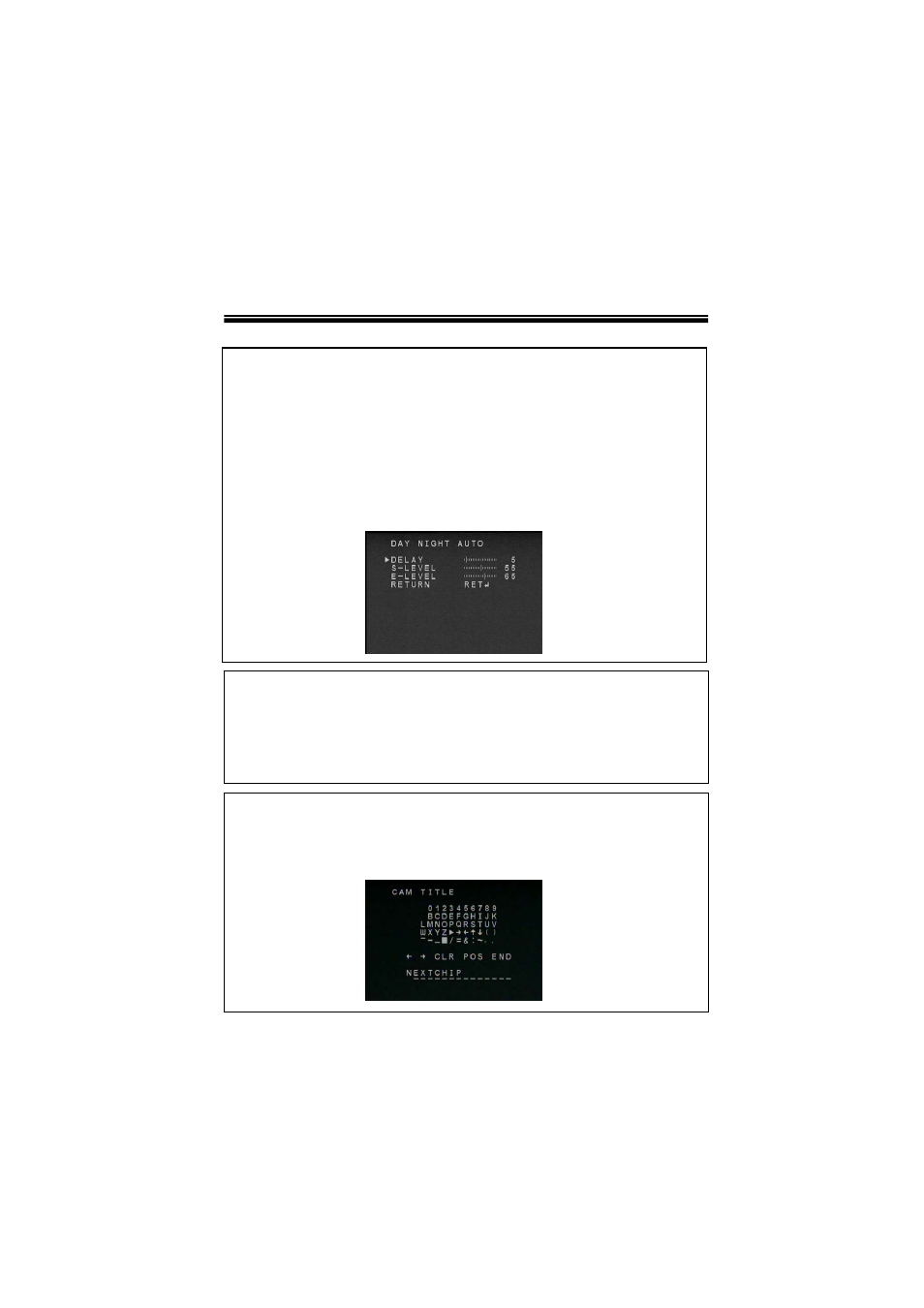 Osd menu details | Speco Technologies VLB11SCSFF User Manual | Page 14 / 24