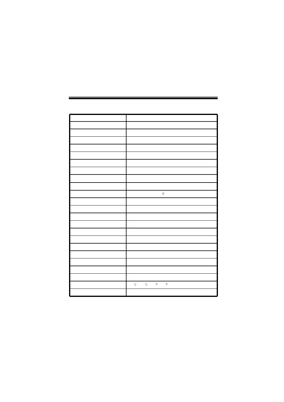 Specifications | Speco Technologies VLB11SCSFF User Manual | Page 19 / 24