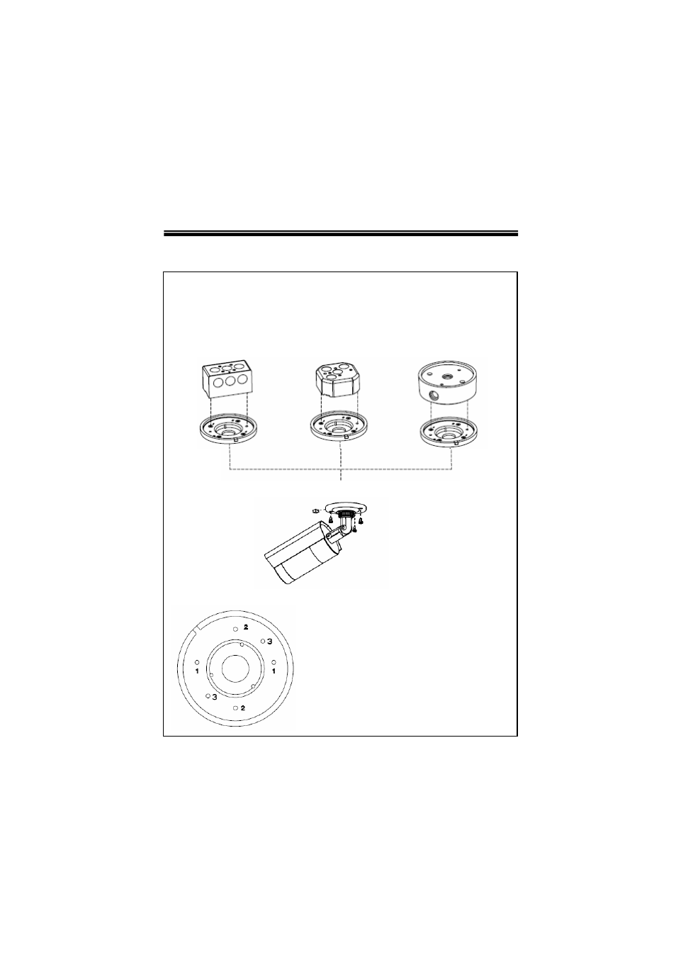 Camera installation | Speco Technologies VLB11SCSFF User Manual | Page 8 / 24