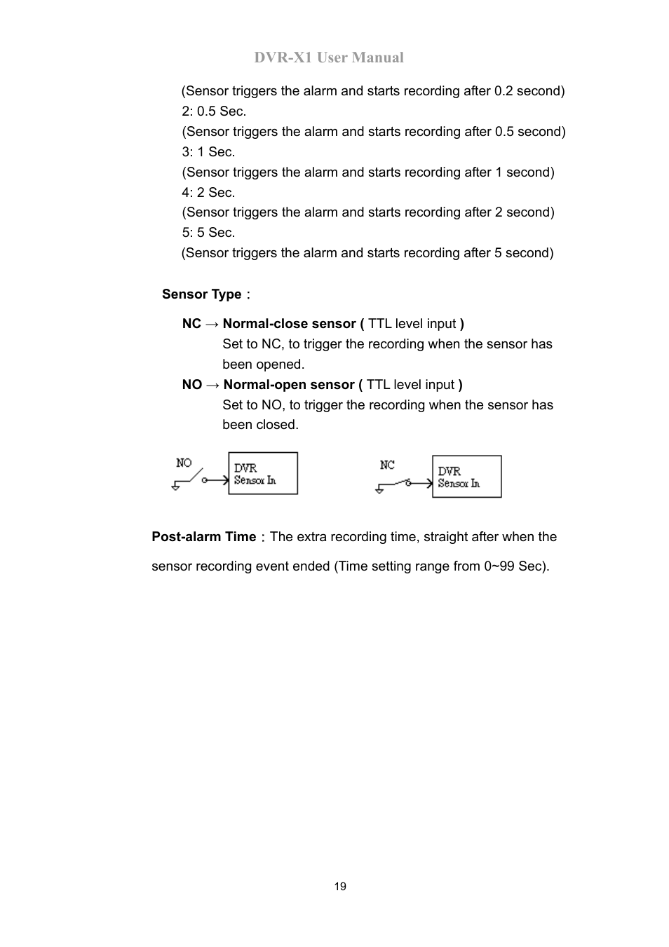 Dvr-x1 user manual | Speco Technologies DVR-X1 User Manual | Page 20 / 26