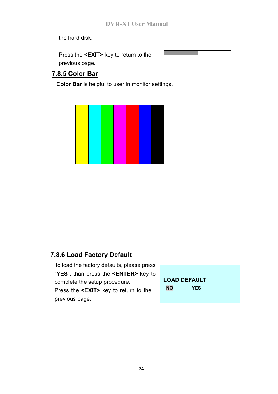 Speco Technologies DVR-X1 User Manual | Page 25 / 26