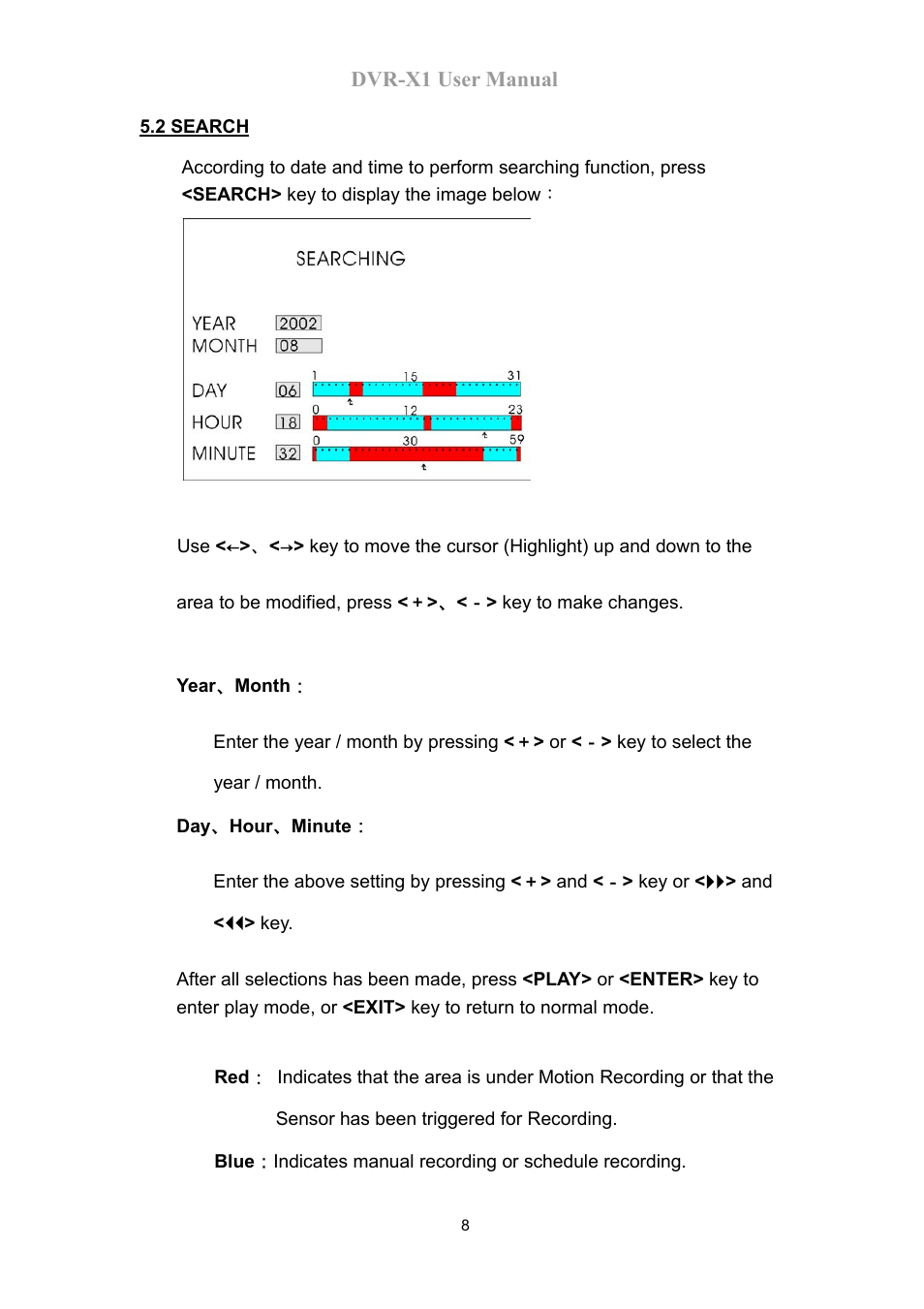 Speco Technologies DVR-X1 User Manual | Page 9 / 26