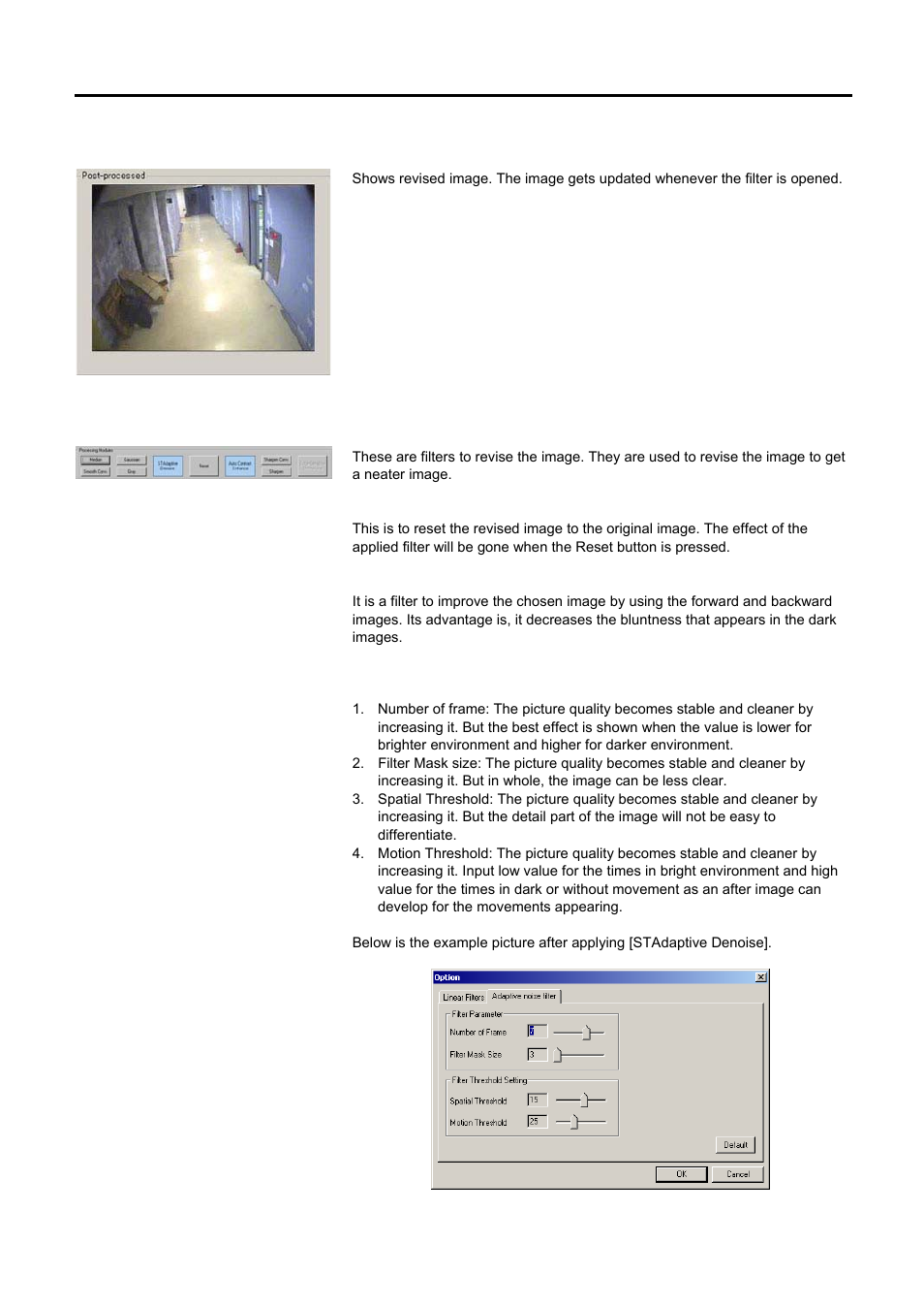 Post-processed, Processing modules | Speco Technologies DVR-PC8 Series User Manual | Page 35 / 78