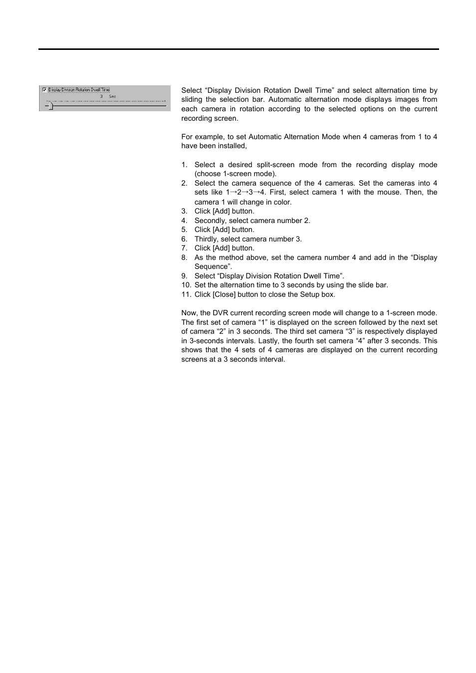 Automatic alternation mode | Speco Technologies DVR-PC8 Series User Manual | Page 60 / 78