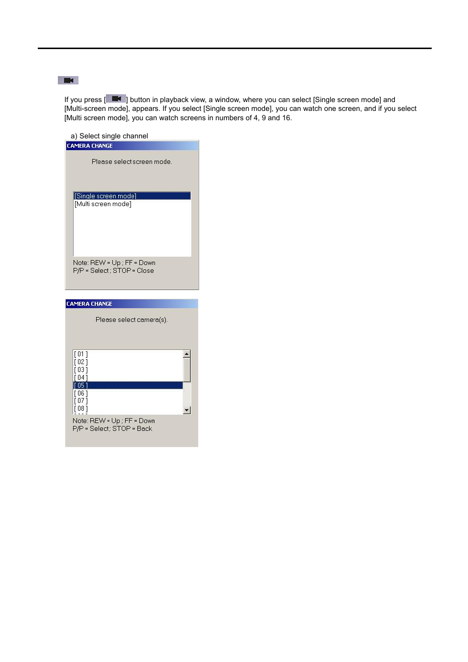 [ ] camera | Speco Technologies DVR-PC8 Series User Manual | Page 73 / 78