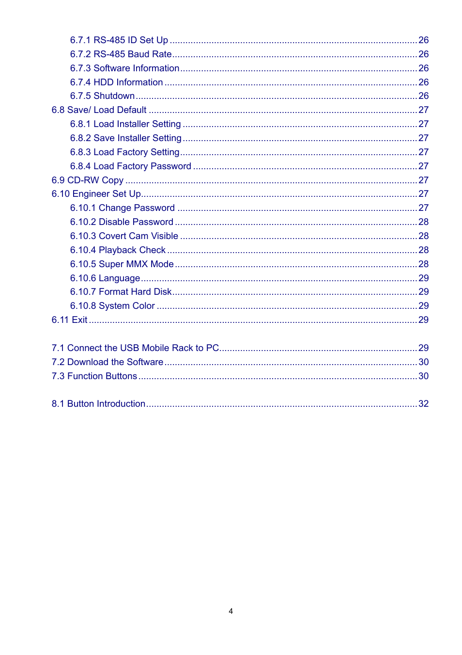 Speco Technologies DVR-16/IP User Manual | Page 5 / 46