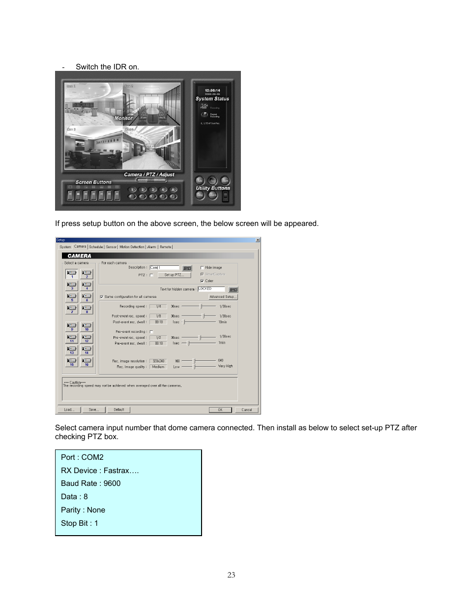 Speco Technologies KBD-927 User Manual | Page 23 / 33