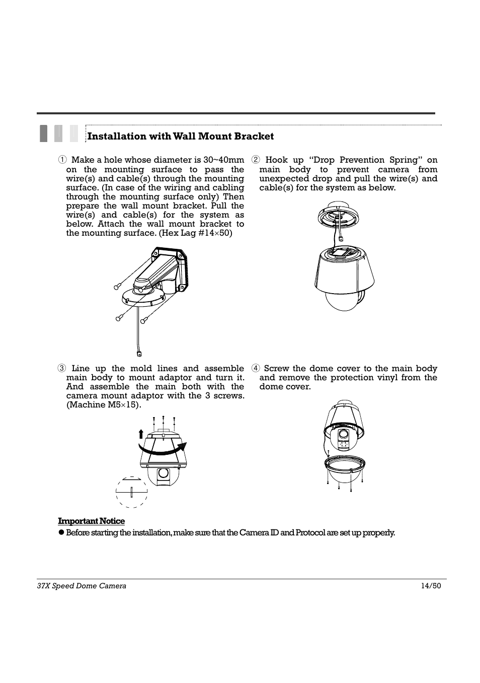 Installation 2 | Speco Technologies SIPSD37X User Manual | Page 14 / 50