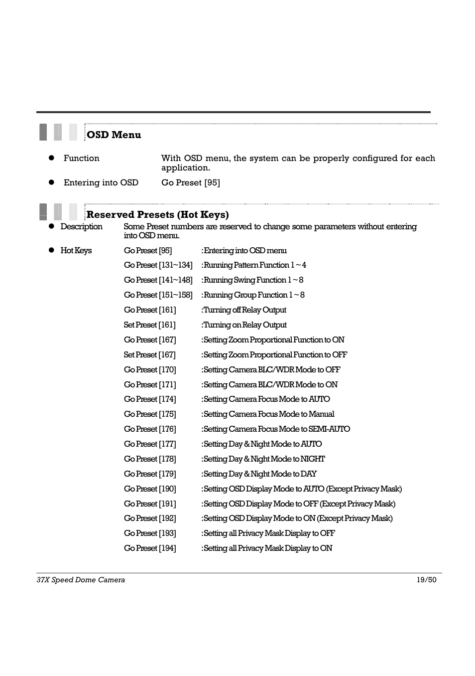 Operation 3 | Speco Technologies SIPSD37X User Manual | Page 19 / 50