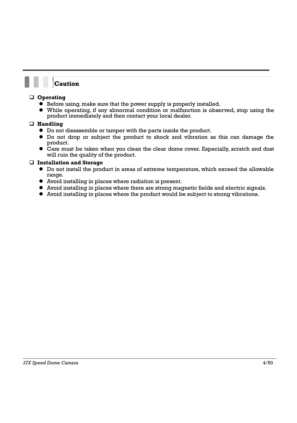 Notice | Speco Technologies SIPSD37X User Manual | Page 4 / 50