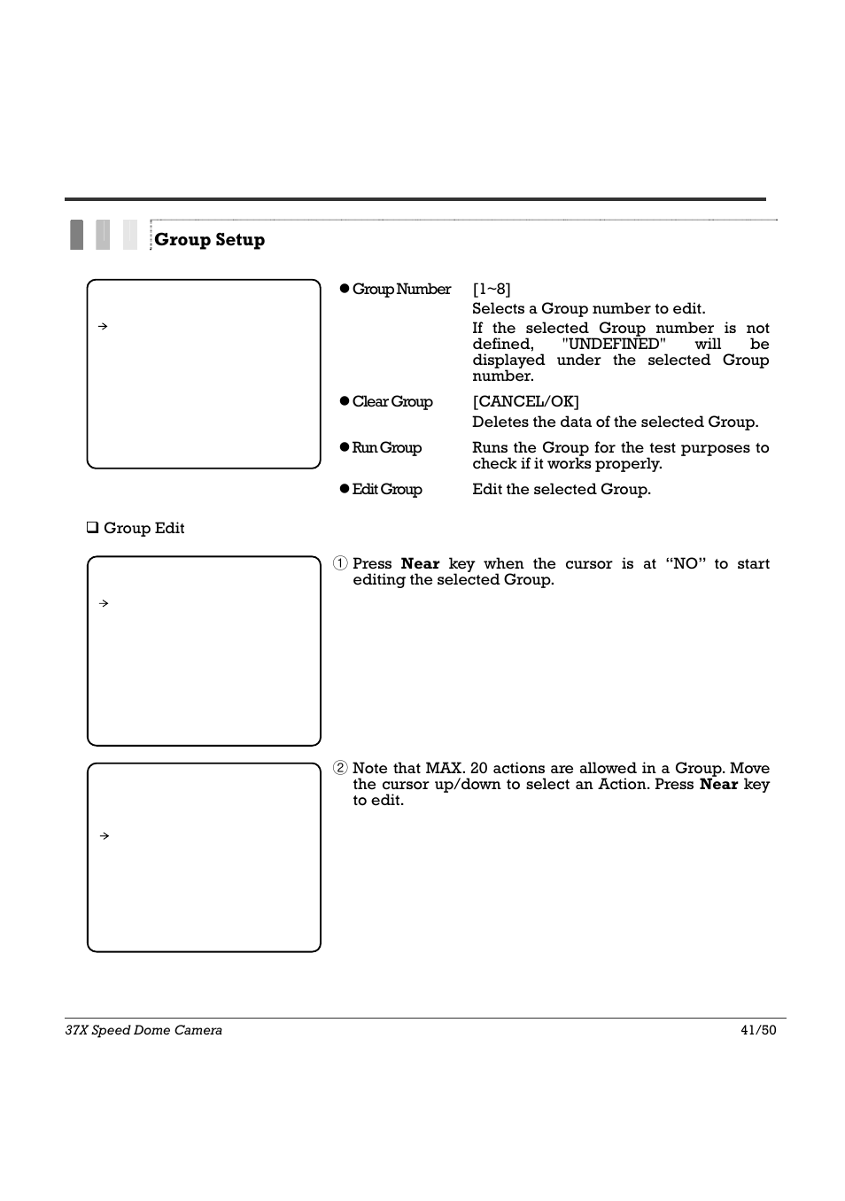 Osd menu 4 | Speco Technologies SIPSD37X User Manual | Page 41 / 50