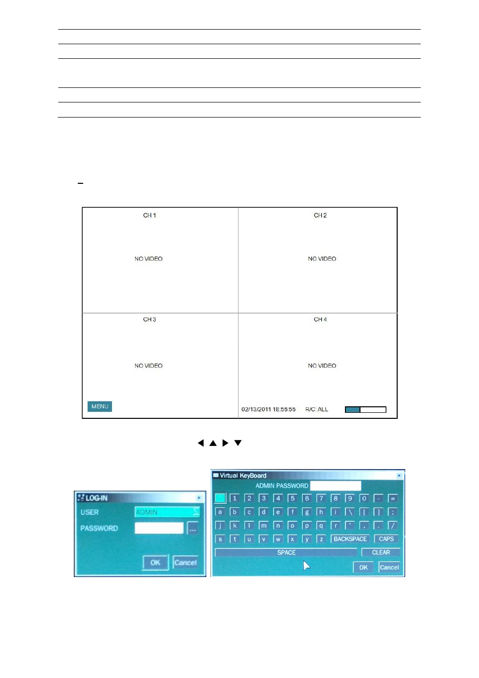 Setting up the dvr, 1. setup, Main screen | Speco Technologies 4HD User Manual | Page 14 / 93