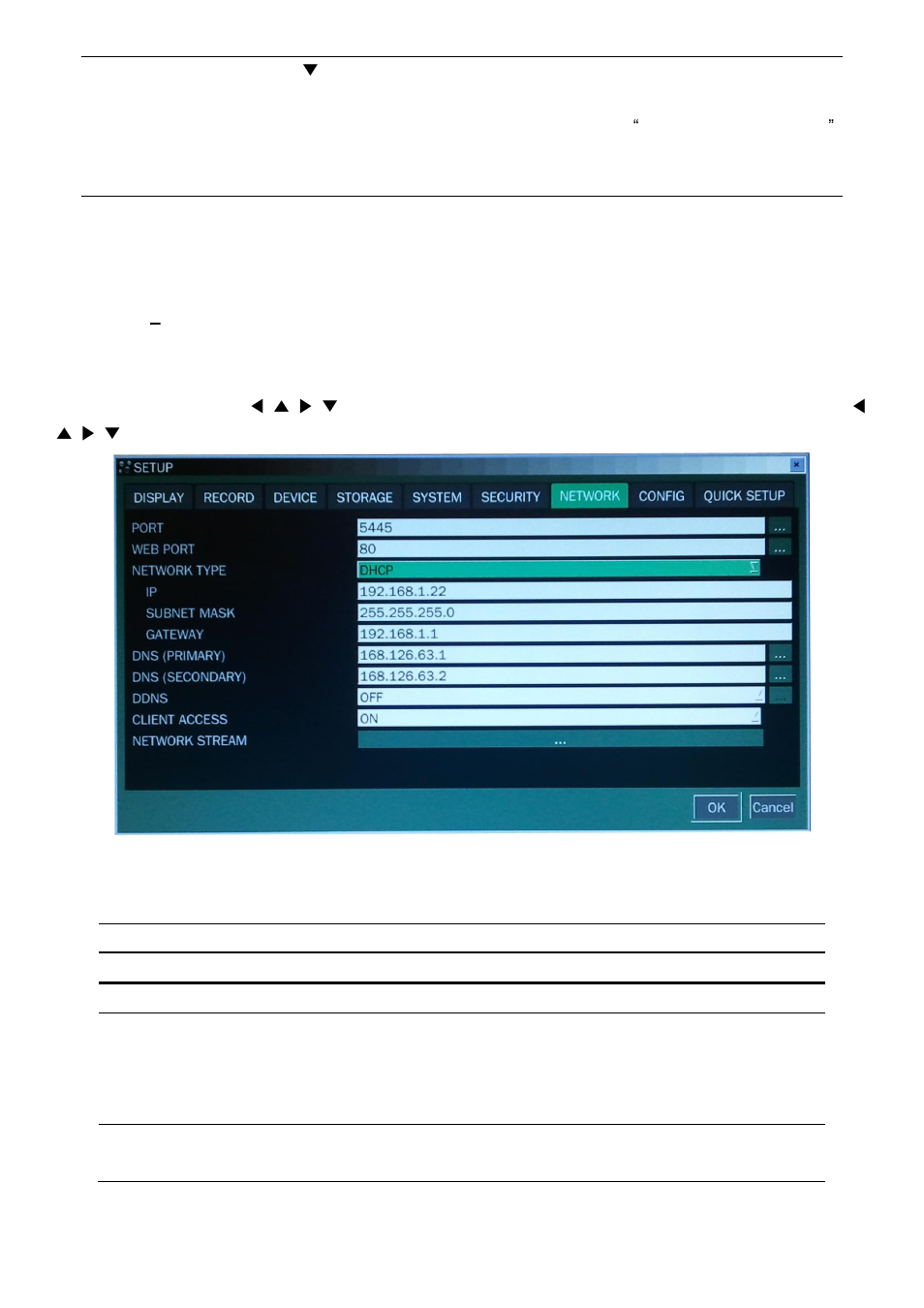 8. setup, Network mode | Speco Technologies 4HD User Manual | Page 28 / 93