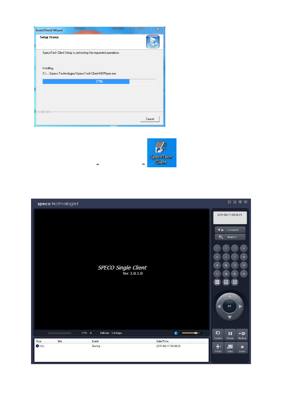 3. live monitoring mode and functions | Speco Technologies 4HD User Manual | Page 46 / 93