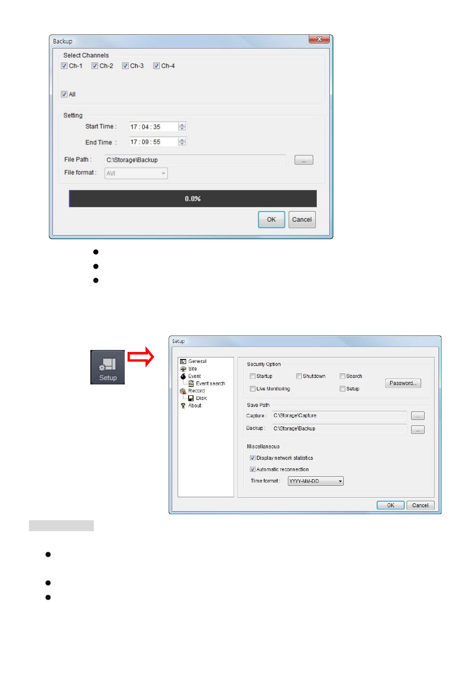 6. pc system configuration | Speco Technologies 4HD User Manual | Page 52 / 93