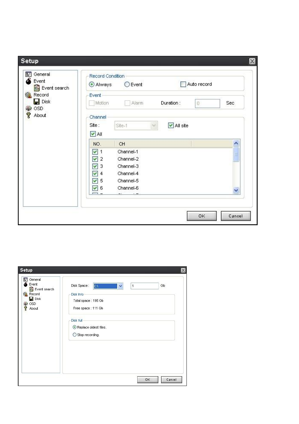 4-3. record | Speco Technologies 4HD User Manual | Page 64 / 93