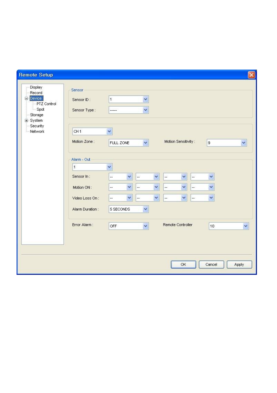 5-3. device | Speco Technologies 4HD User Manual | Page 69 / 93