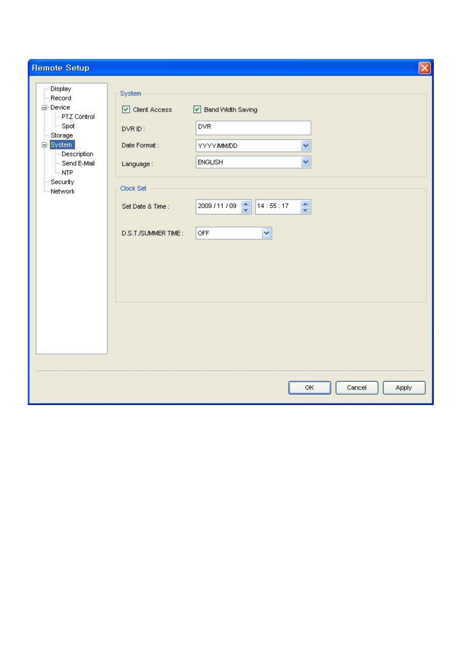 5-5. system | Speco Technologies 4HD User Manual | Page 73 / 93