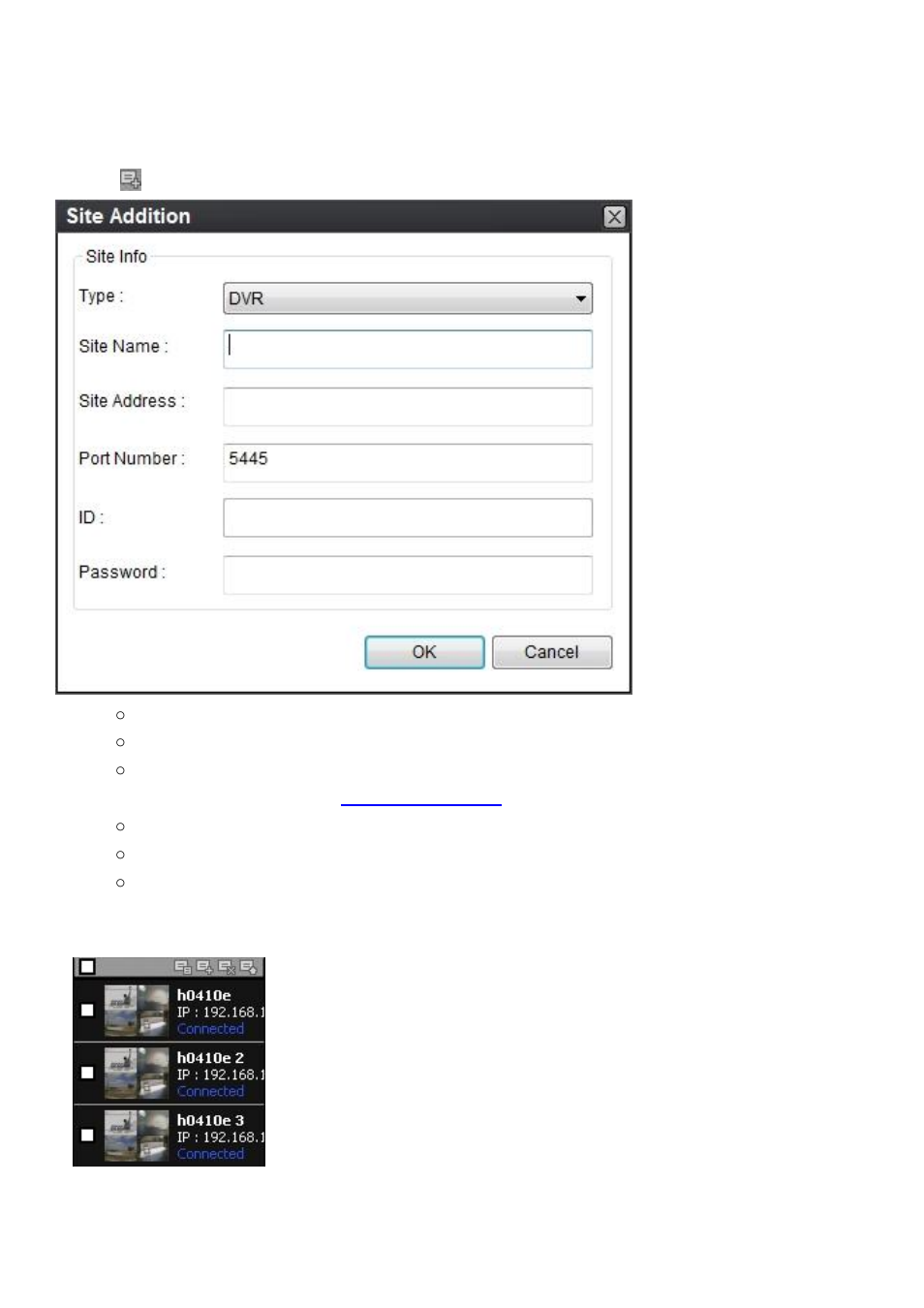 6. operation, 6-1. addition, delete, and modify of dvr sites | Speco Technologies 4HD User Manual | Page 80 / 93