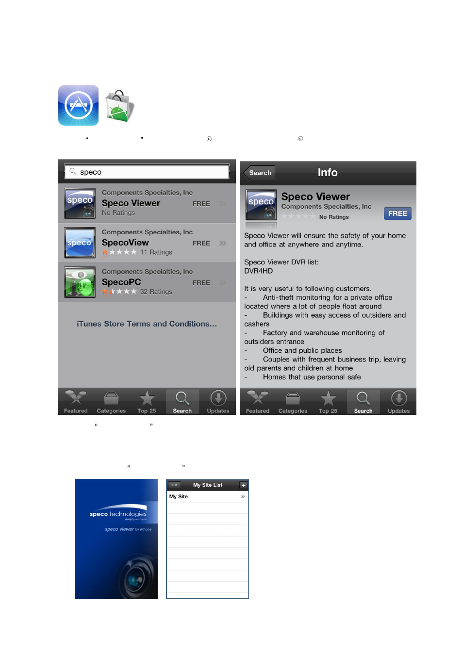 Network access using the 3g app viewer | Speco Technologies 4HD User Manual | Page 91 / 93