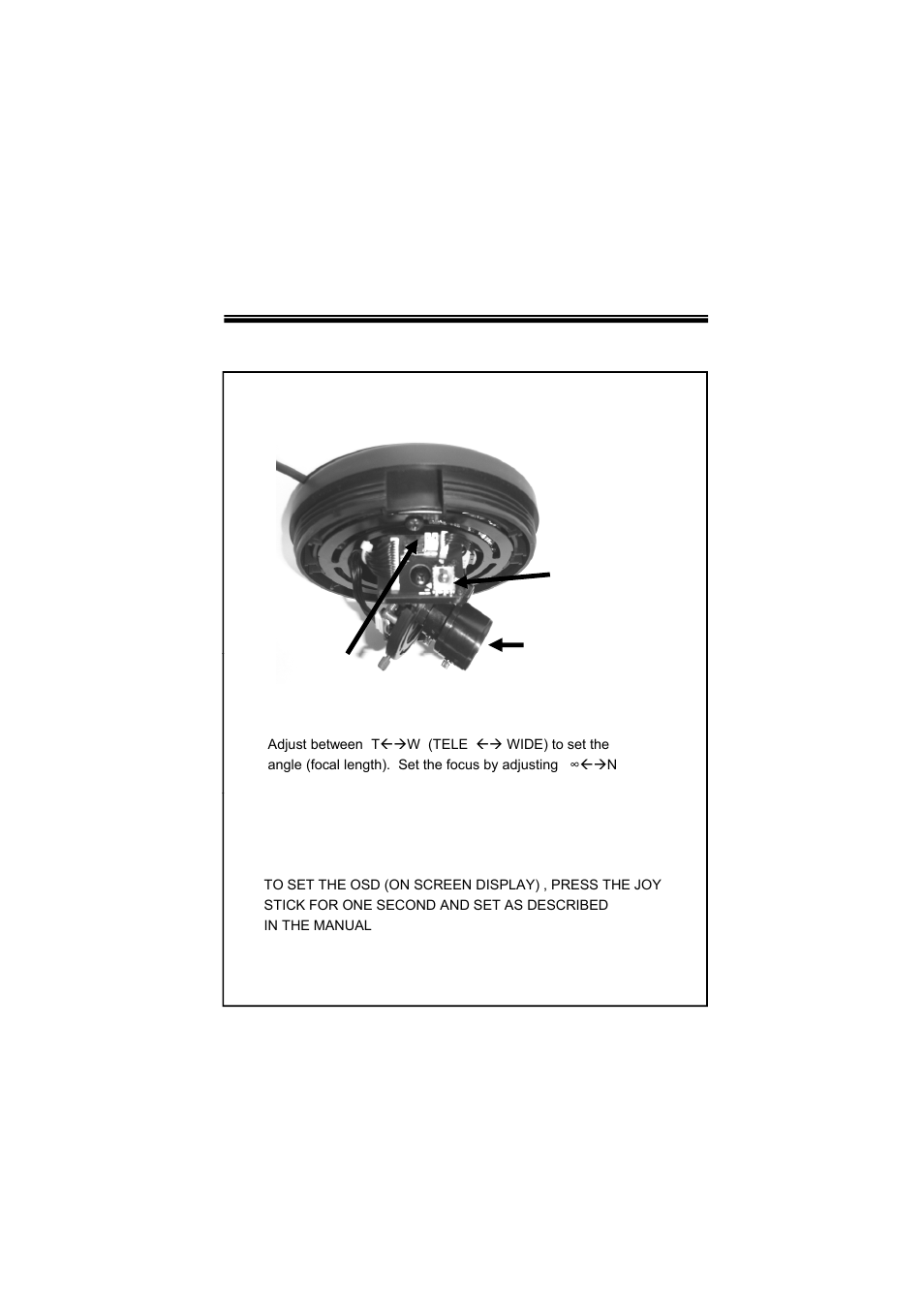 Camera installation, Mechanical | Speco Technologies WIDE DYNAMIC RANGE CVC624WDR User Manual | Page 7 / 20