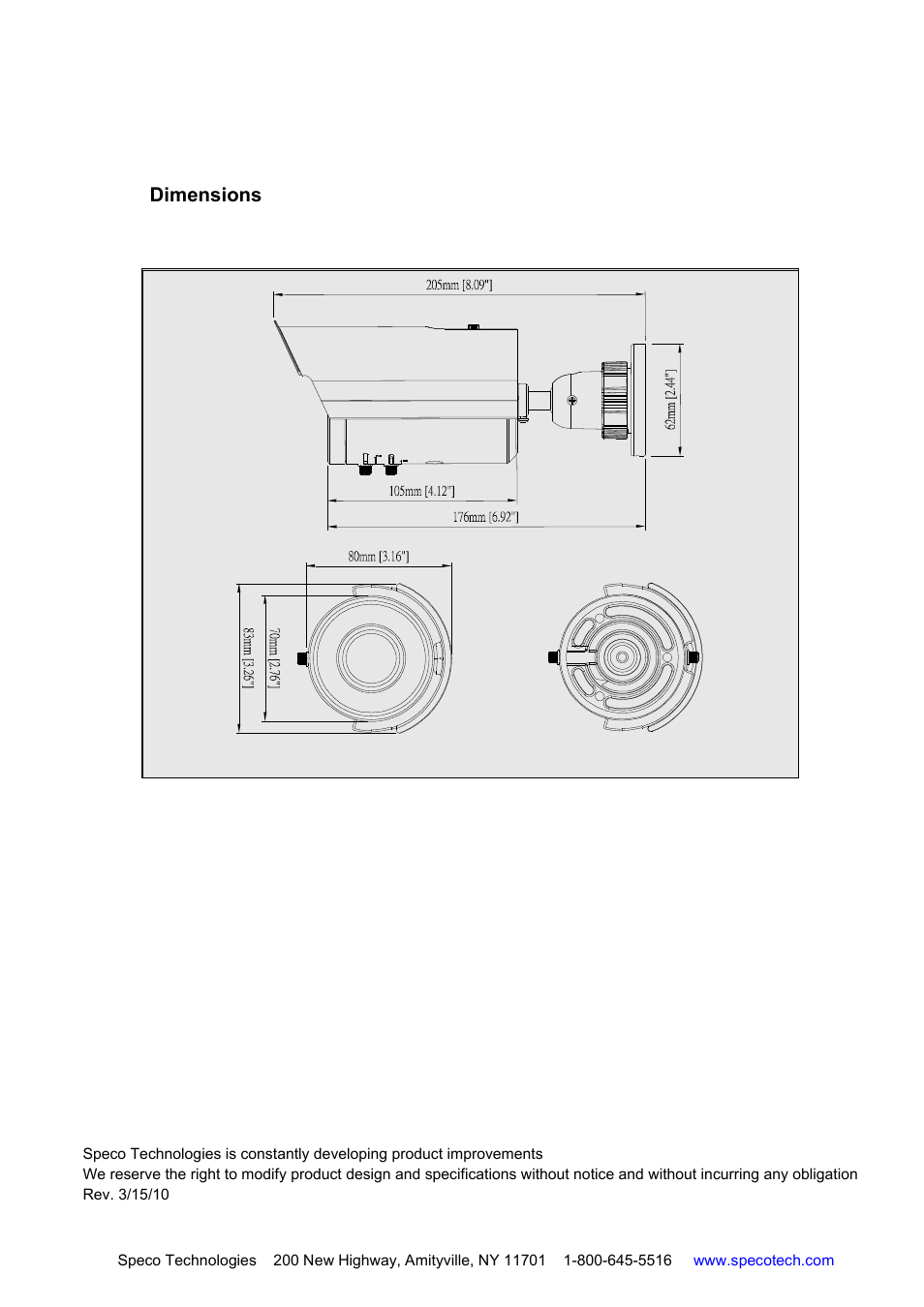 Speco Technologies LPRB922 User Manual | Page 4 / 10