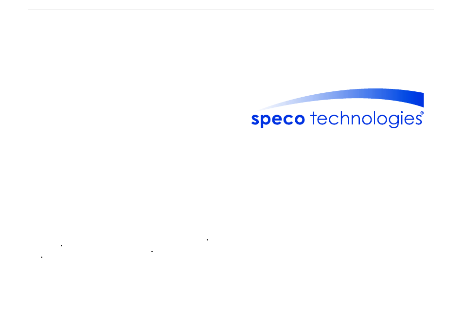 Speco Technologies LCD Monitor M19LCBVH3 User Manual | Page 12 / 12