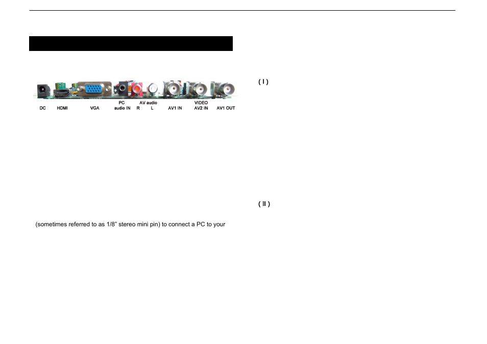 Speco Technologies LCD Monitor M19LCBVH3 User Manual | Page 4 / 12