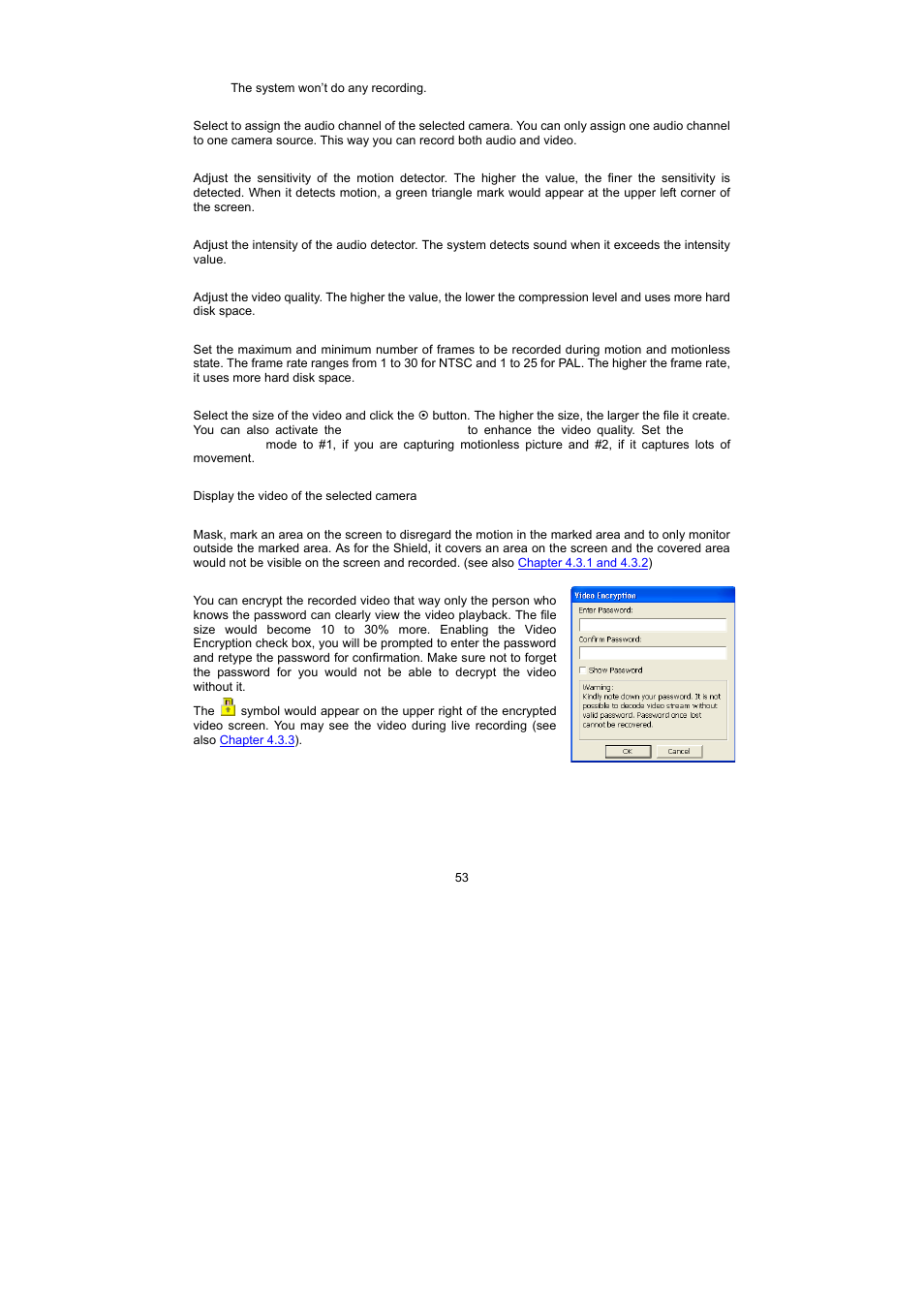 Speco Technologies PC Pro Series User Manual | Page 61 / 136