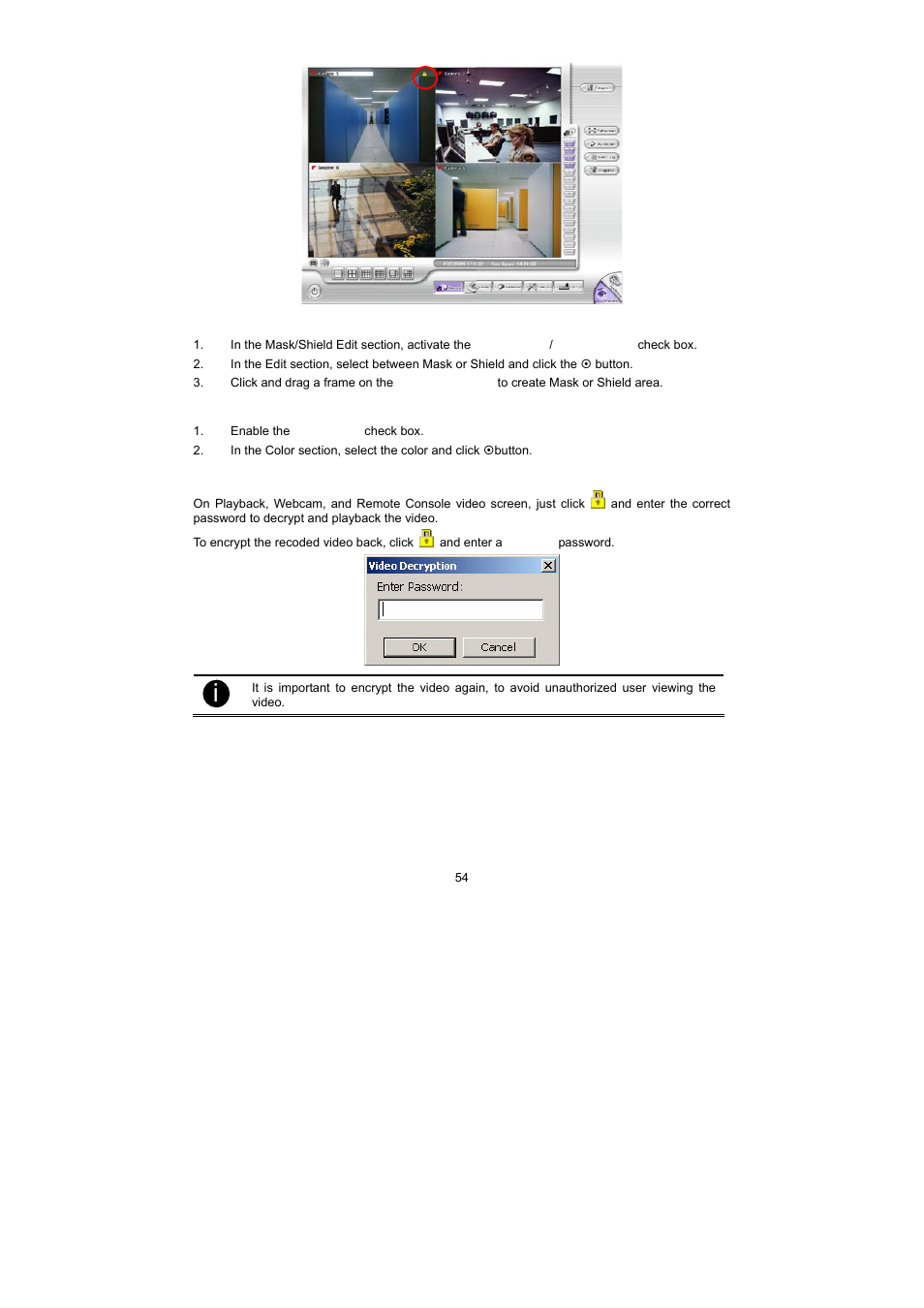 Speco Technologies PC Pro Series User Manual | Page 62 / 136