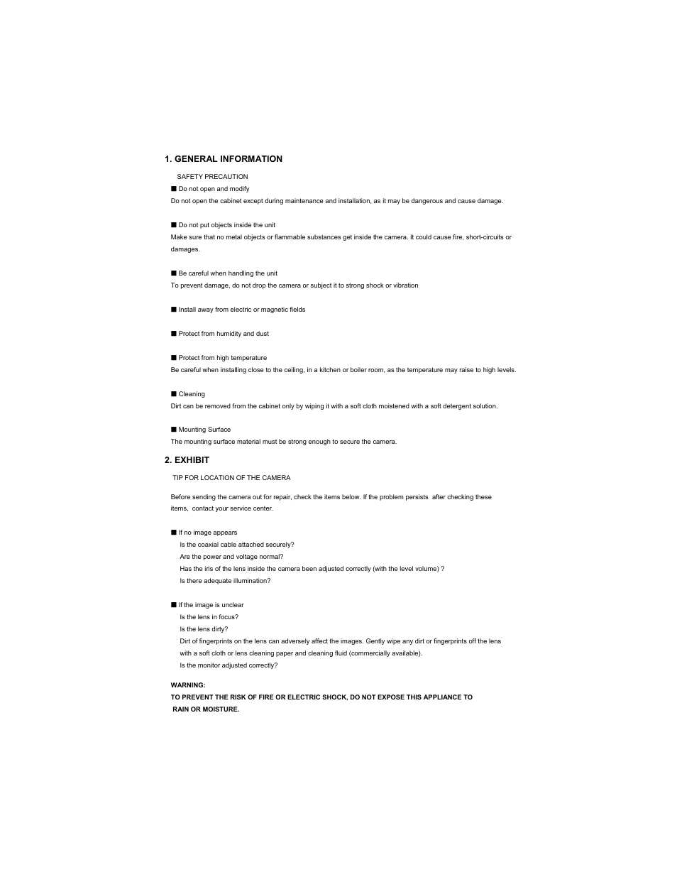 Speco Technologies WDR-R3 User Manual | Page 8 / 16