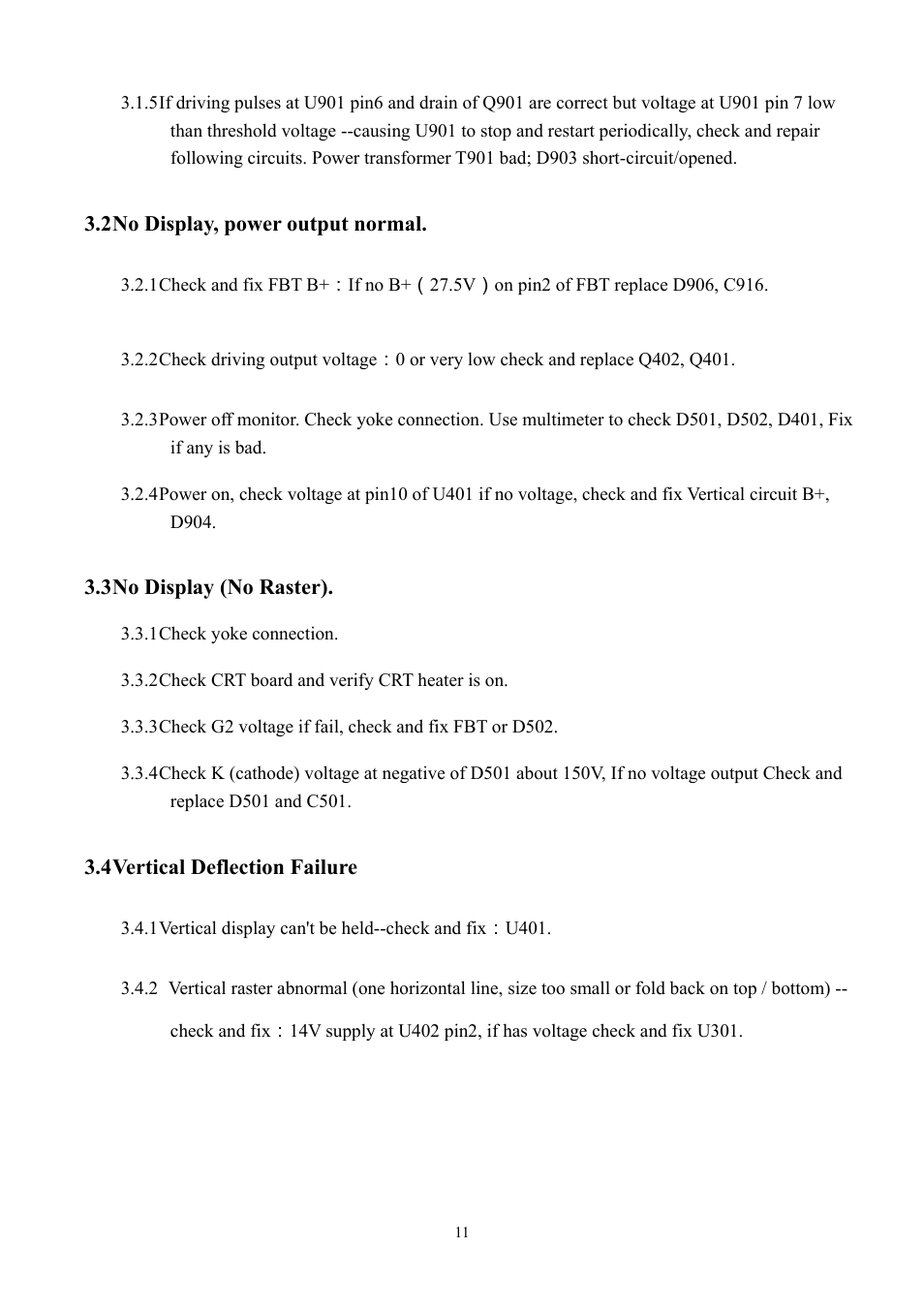 Speco Technologies VM-1201 User Manual | Page 12 / 16