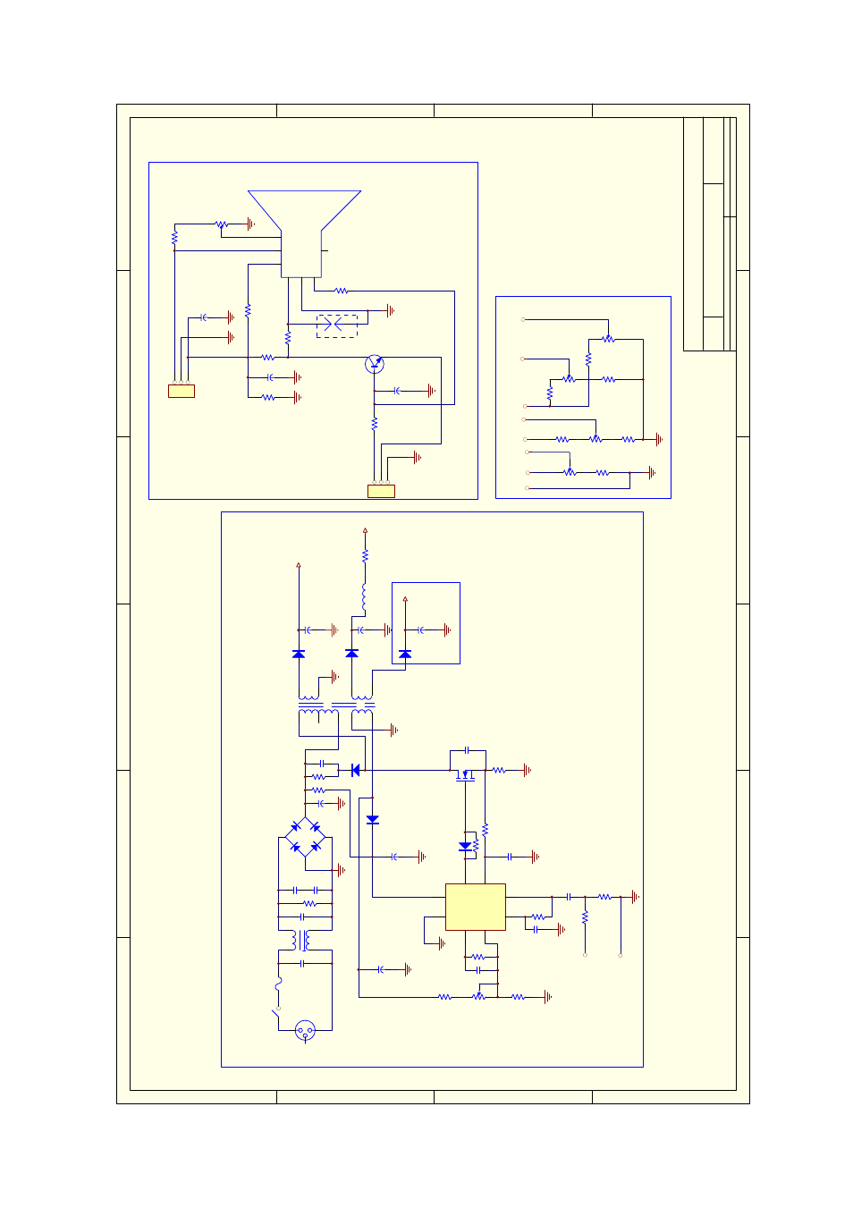 Pow e r board vr board crt board | Speco Technologies VM-1201 User Manual | Page 15 / 16