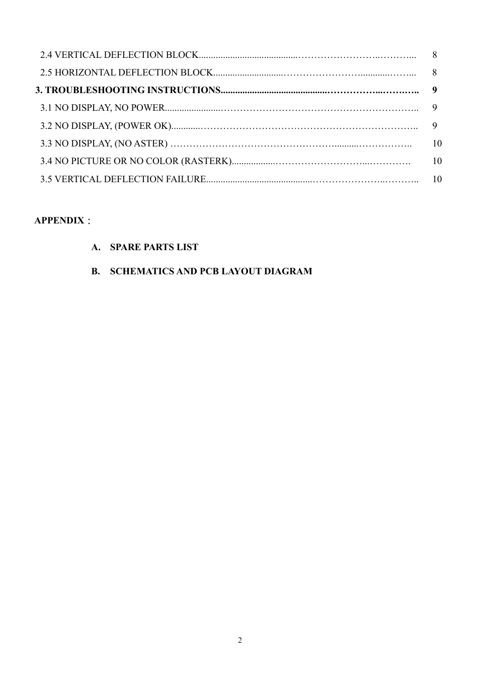Speco Technologies VM-1201 User Manual | Page 3 / 16