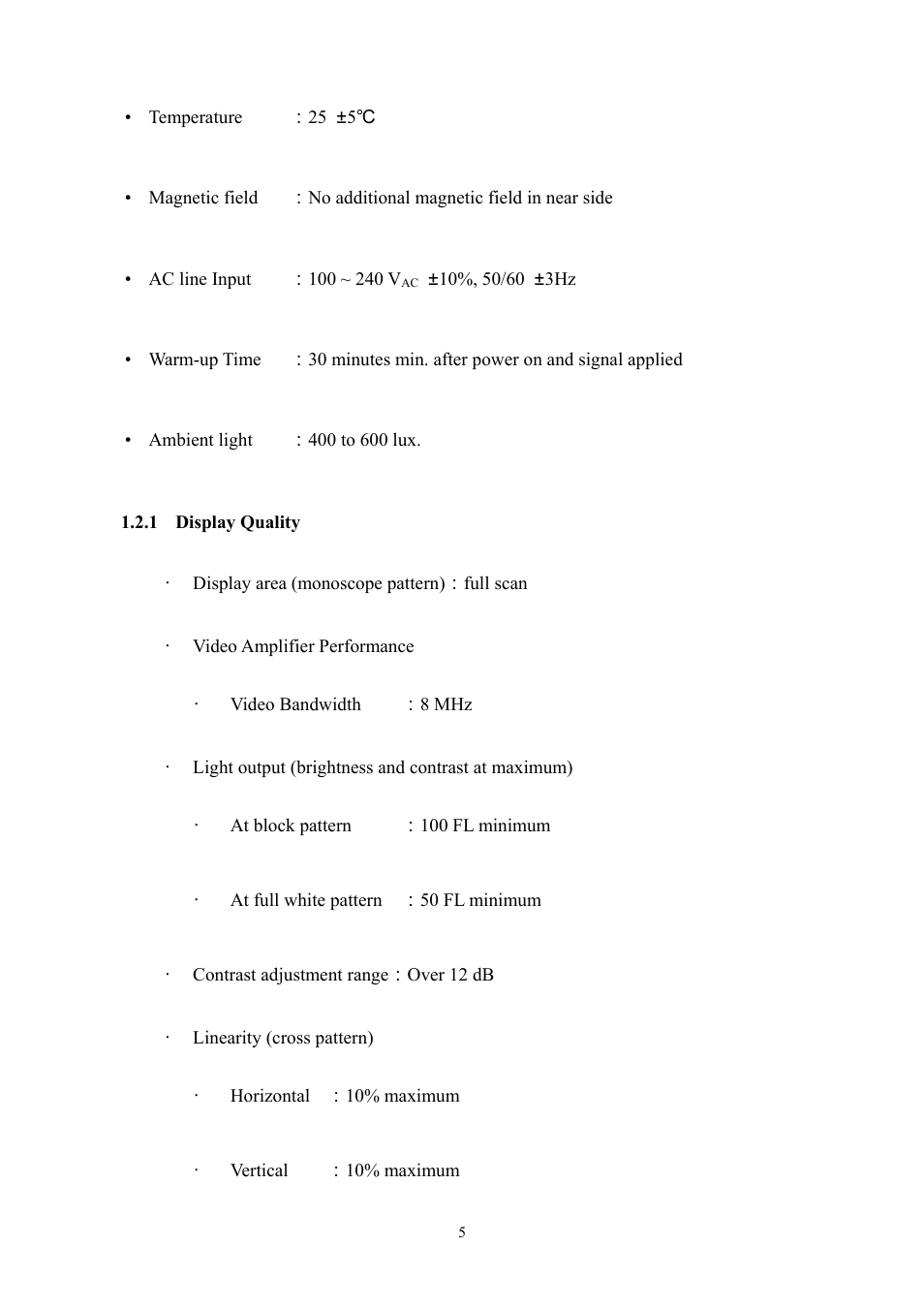 Speco Technologies VM-1201 User Manual | Page 6 / 16