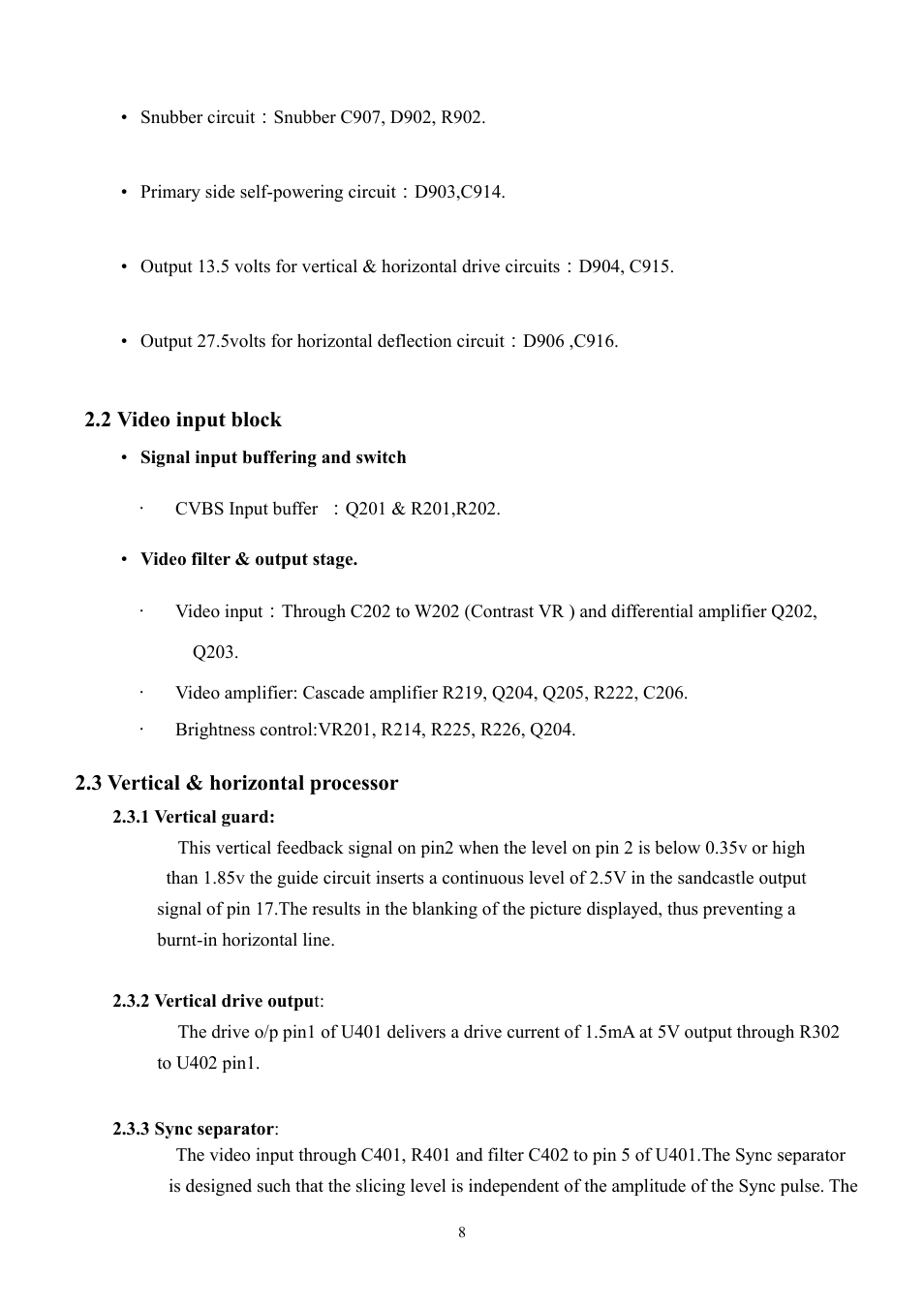 Speco Technologies VM-1201 User Manual | Page 9 / 16