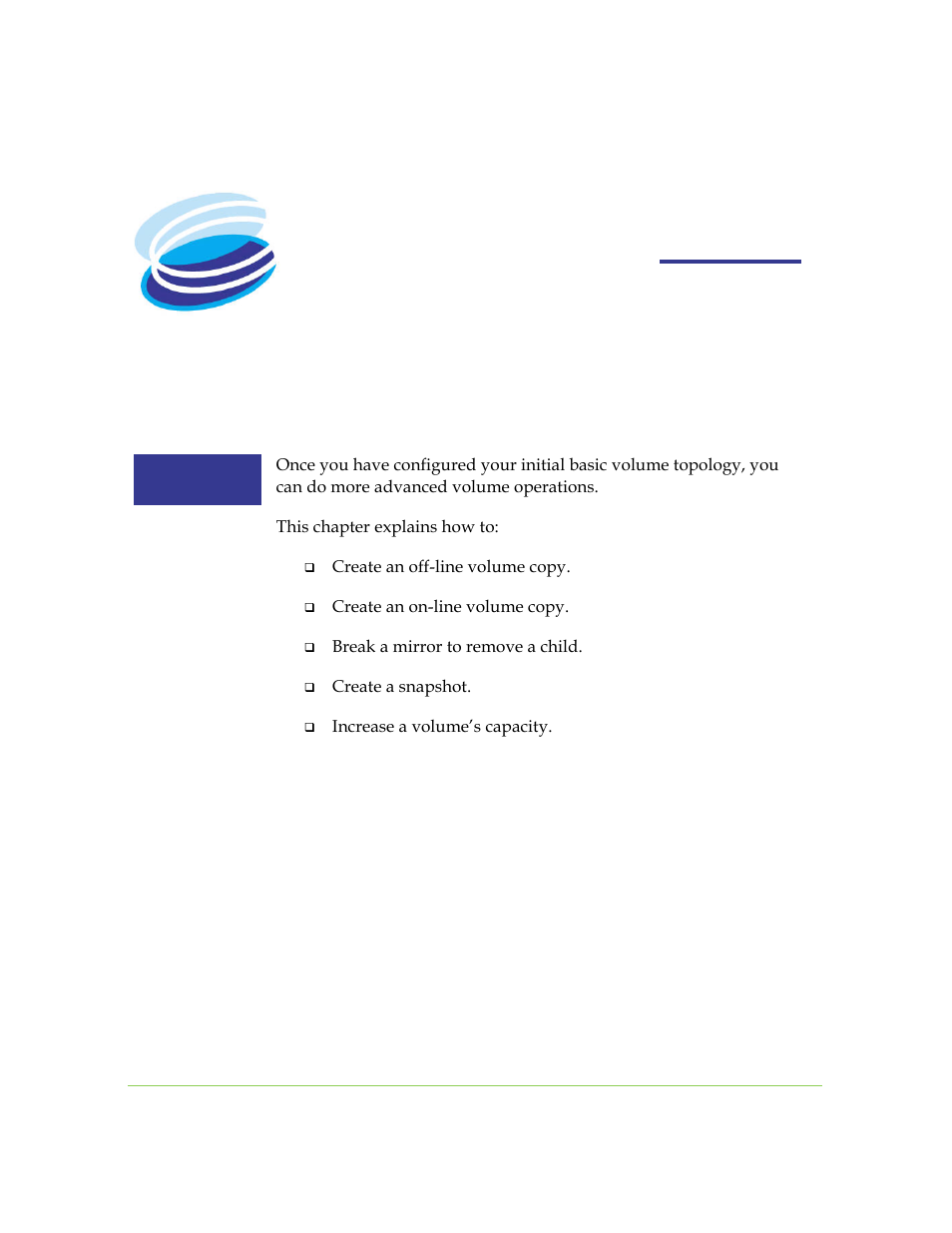 Advanced volume operations | SANRAD I3.1.1205 User Manual | Page 153 / 348