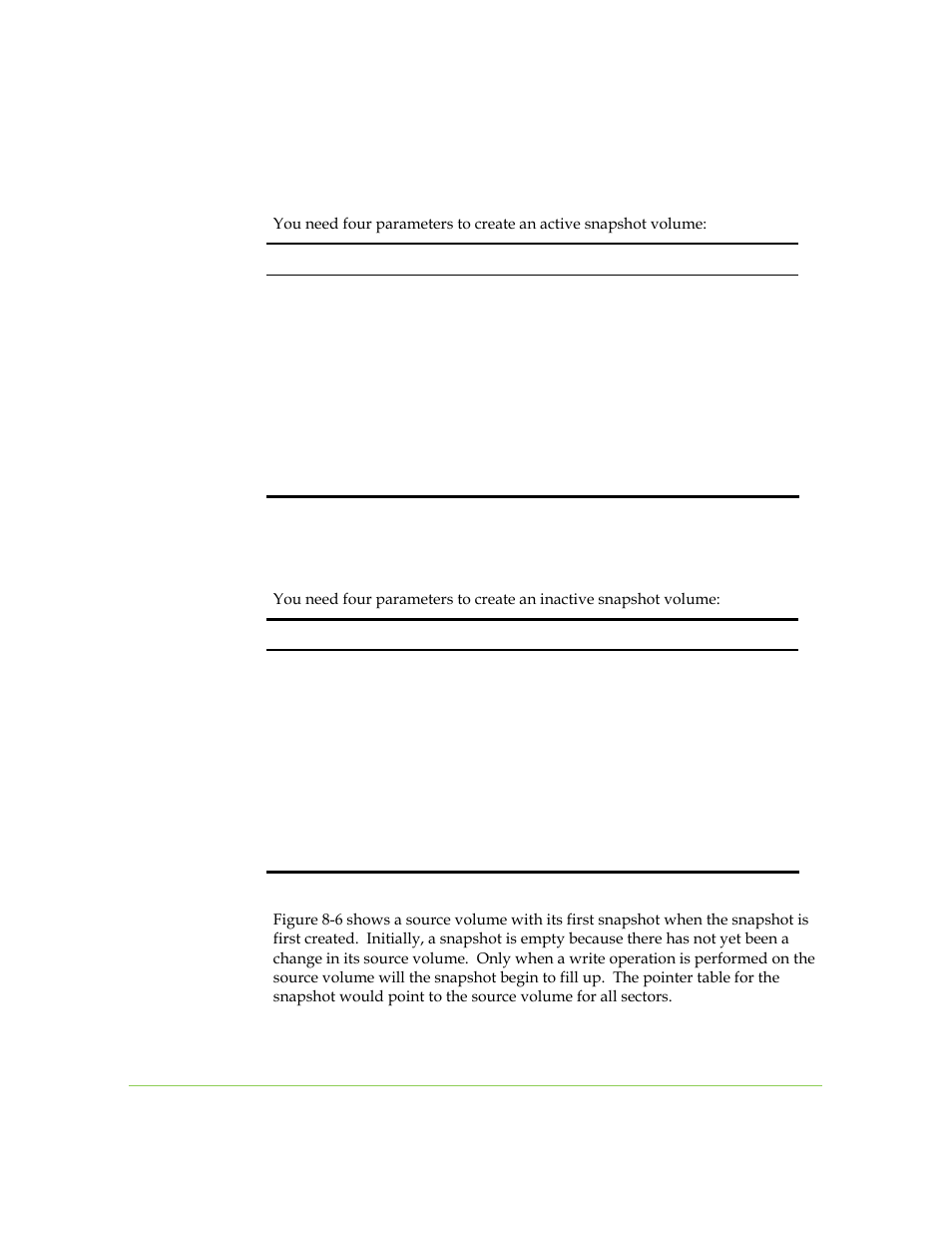 Active snapshot, Inactive snapshot | SANRAD I3.1.1205 User Manual | Page 162 / 348