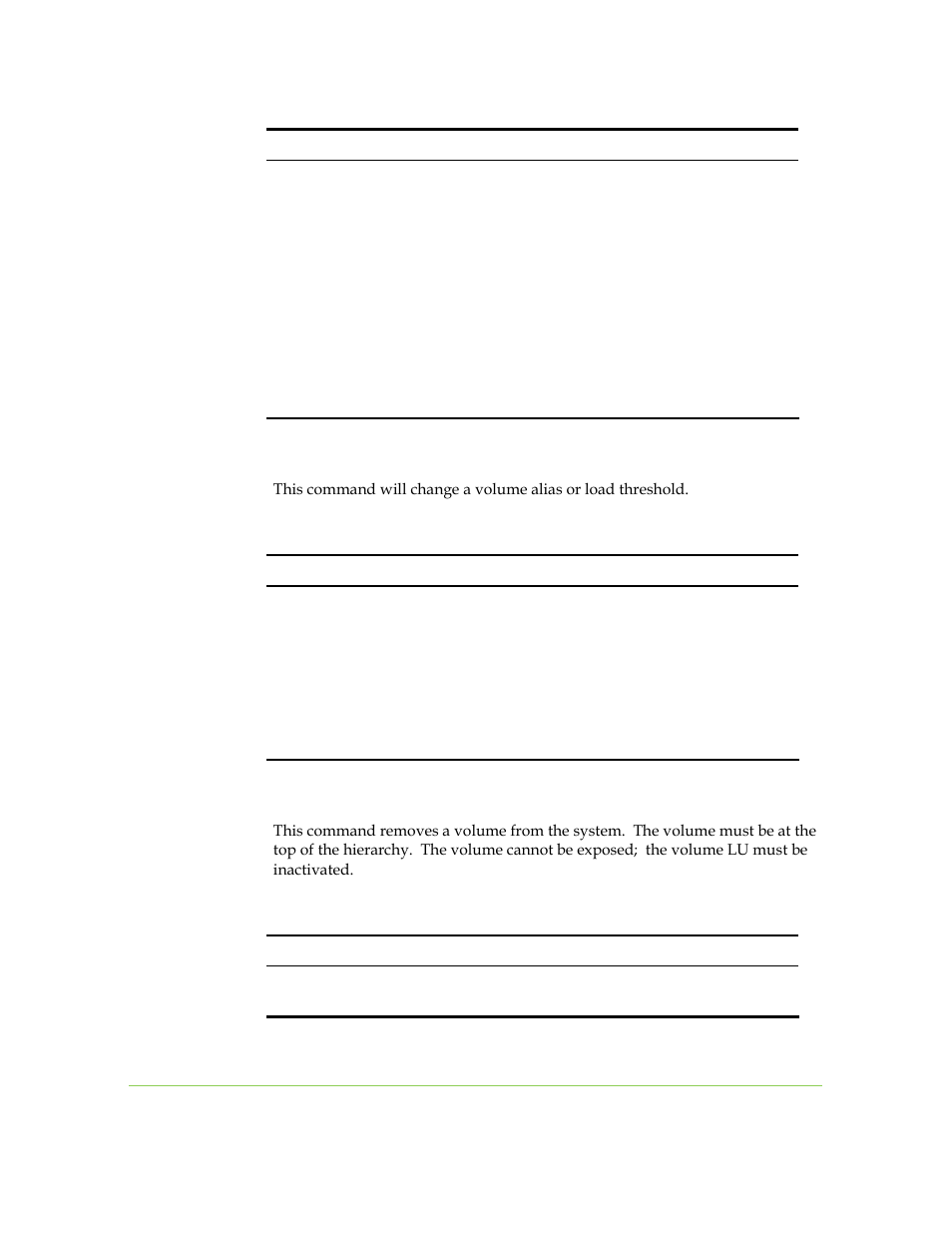 Volume set, Volume remove | SANRAD I3.1.1205 User Manual | Page 248 / 348