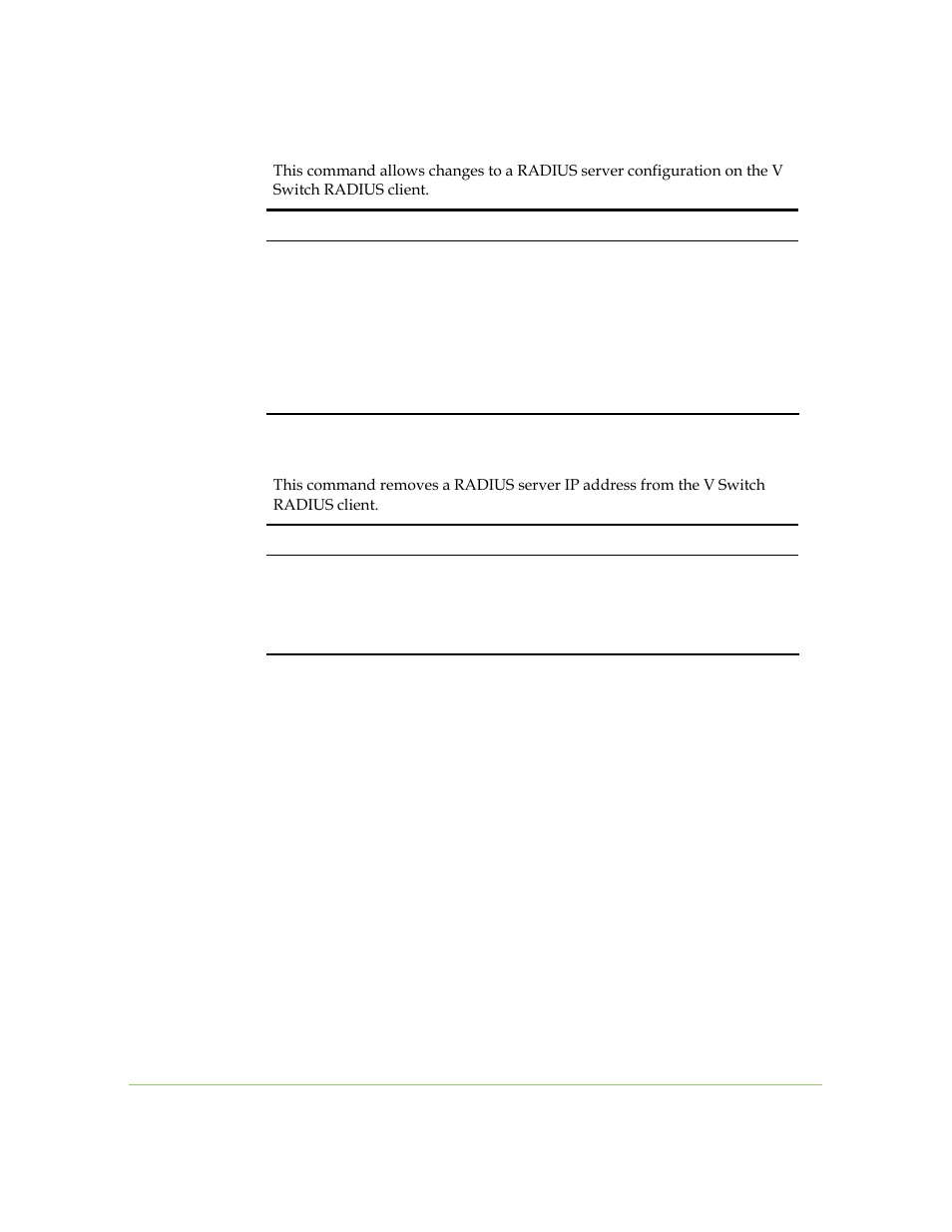 Ip radius set, Ip radius remove | SANRAD I3.1.1205 User Manual | Page 278 / 348