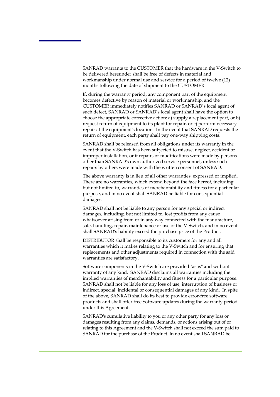 Limited warranty | SANRAD I3.1.1205 User Manual | Page 3 / 348