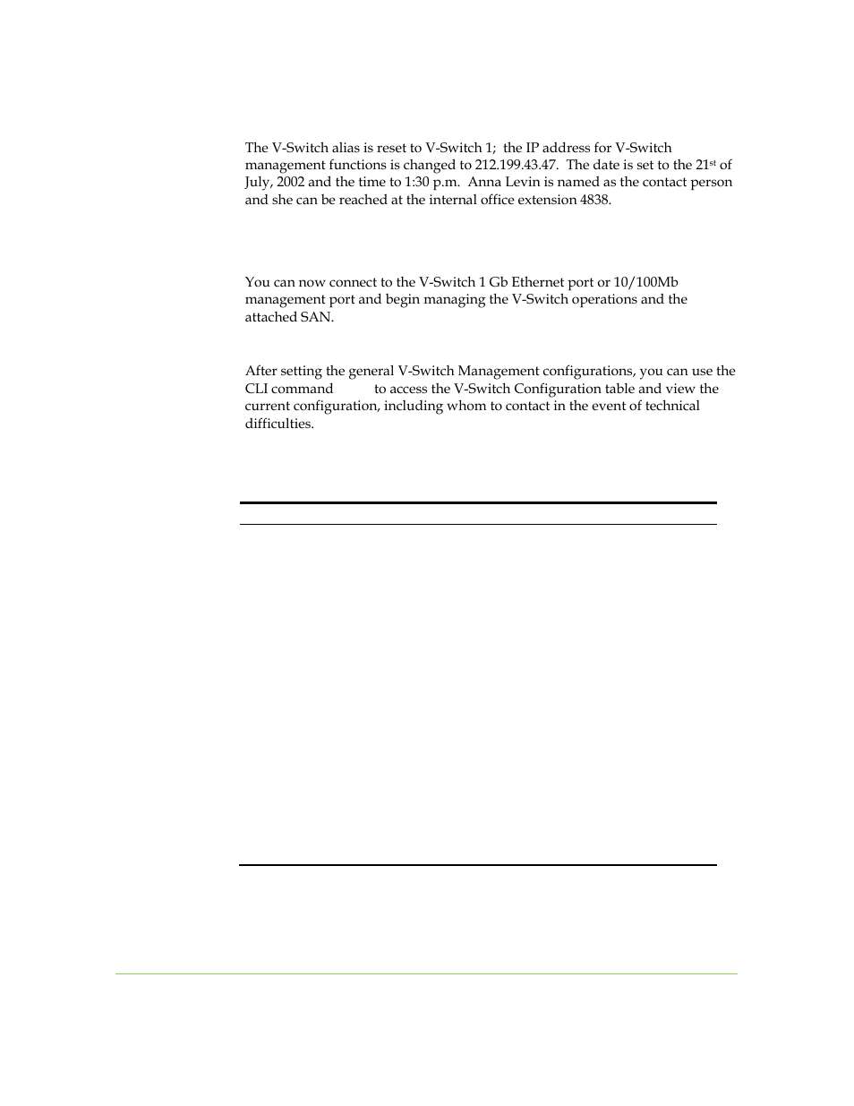 Checking the v-switch configurations | SANRAD I3.1.1205 User Manual | Page 60 / 348