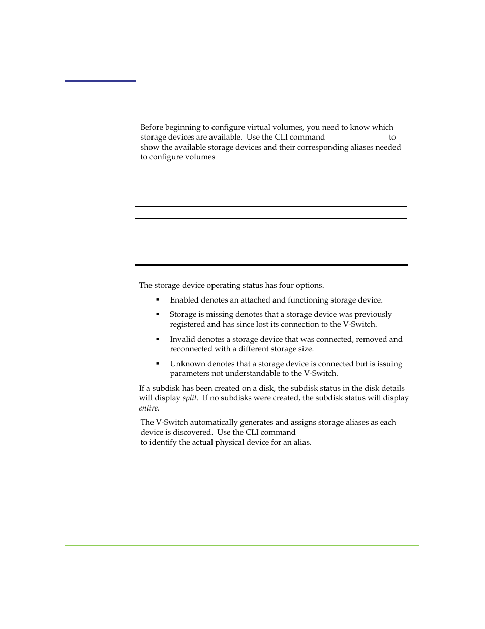 Identifying available storage devices | SANRAD I3.1.1205 User Manual | Page 95 / 348
