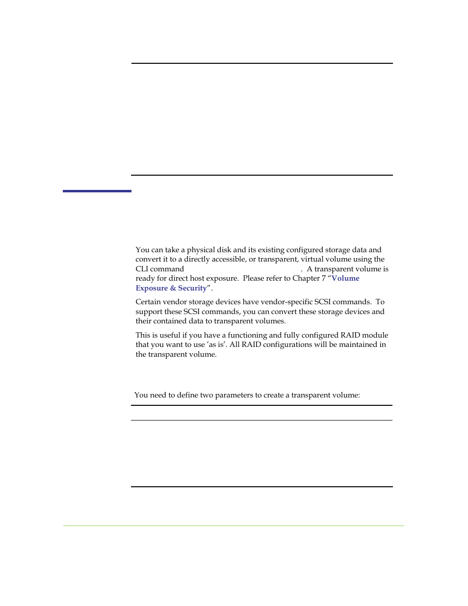 Creating a transparent volume | SANRAD I3.1.1205 User Manual | Page 98 / 348