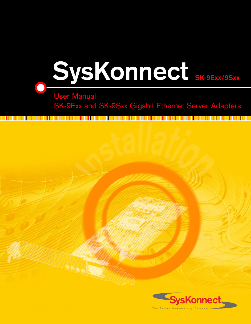 SysKonnect SK-9Sxx User Manual | 54 pages