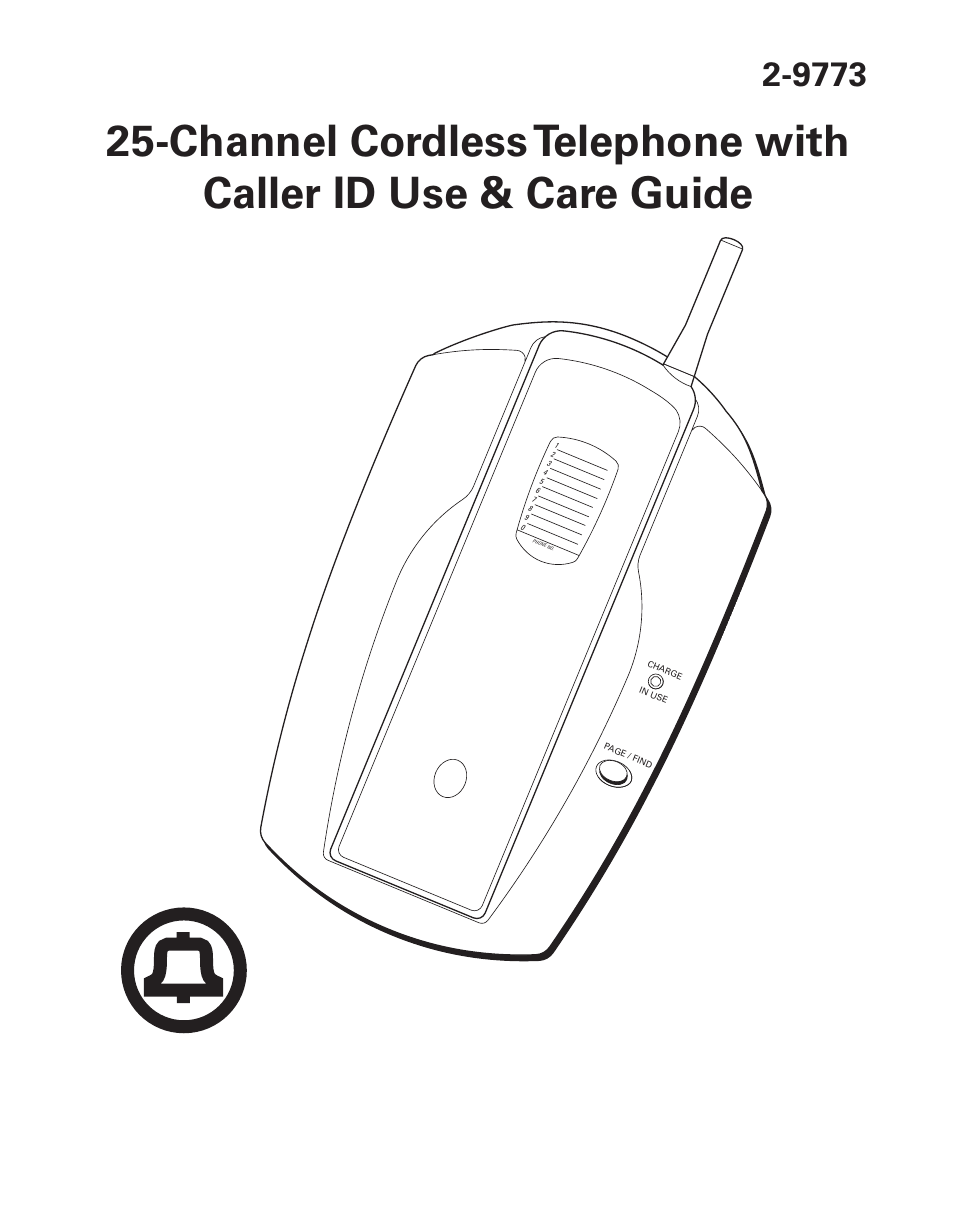 Southwestern Bell 2-9773 User Manual | 32 pages
