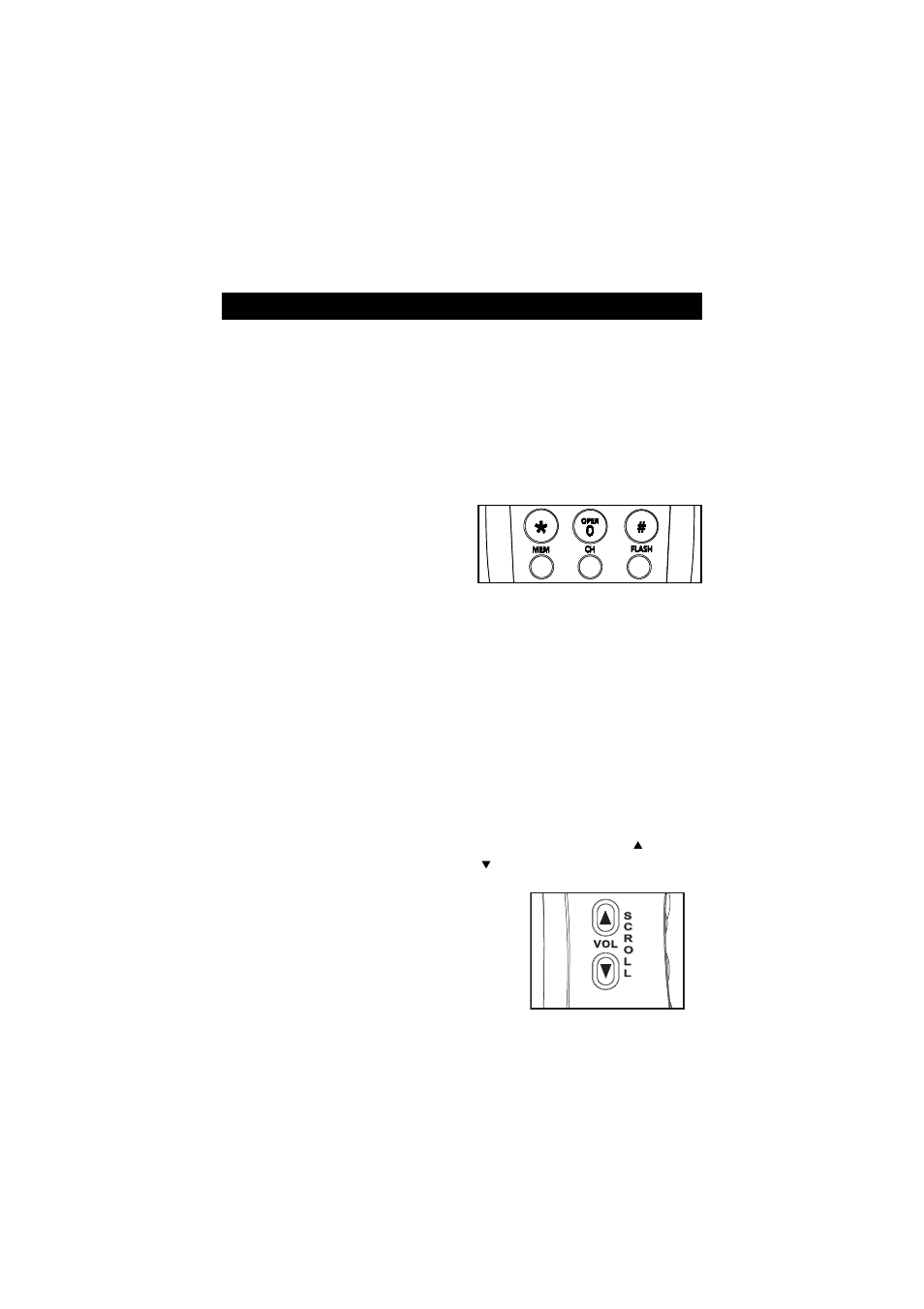 Telephone operation, Digital security system, 40 channel autoscan operation | Receiver volume control | Southwestern Bell GH3210 User Manual | Page 19 / 32