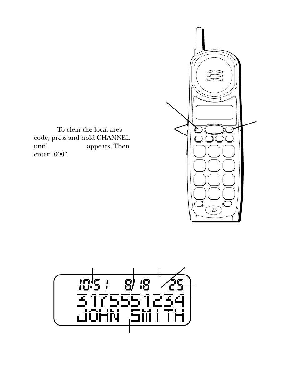 Caller id display, Aller, Id d | Isplay | Southwestern Bell 26963 User Manual | Page 24 / 76